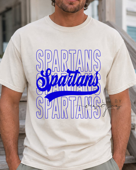 Spartan Comfort Colors® Tee | Vintage Spartan Pride Shirt
