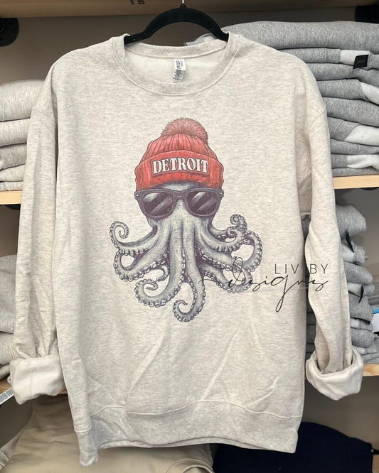 Redwings Octopus Sublimated Crew