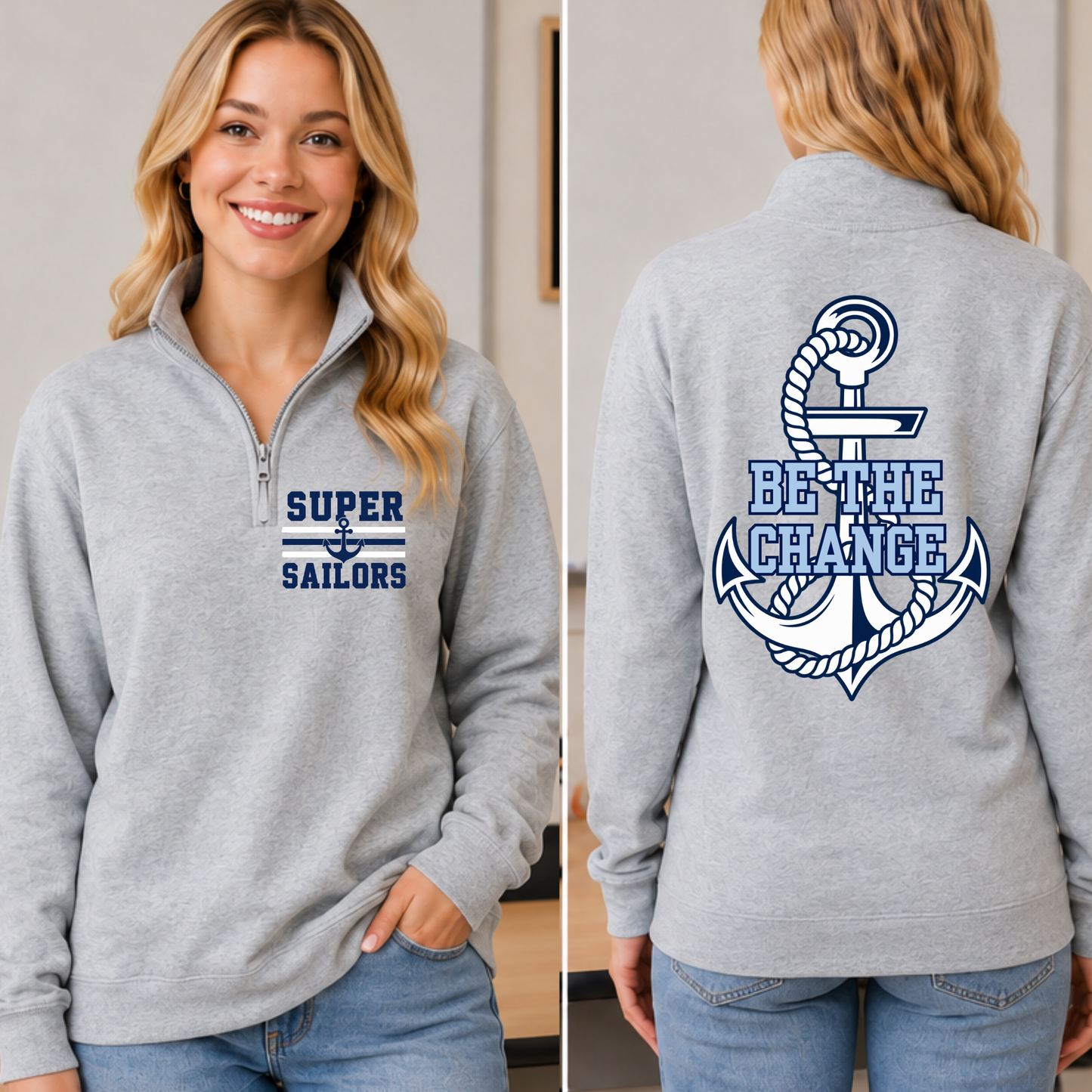 Super Sailors Quarterzip