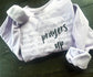 I send my Prayers up | Crewneck for the seasons in life - Comfort Colors