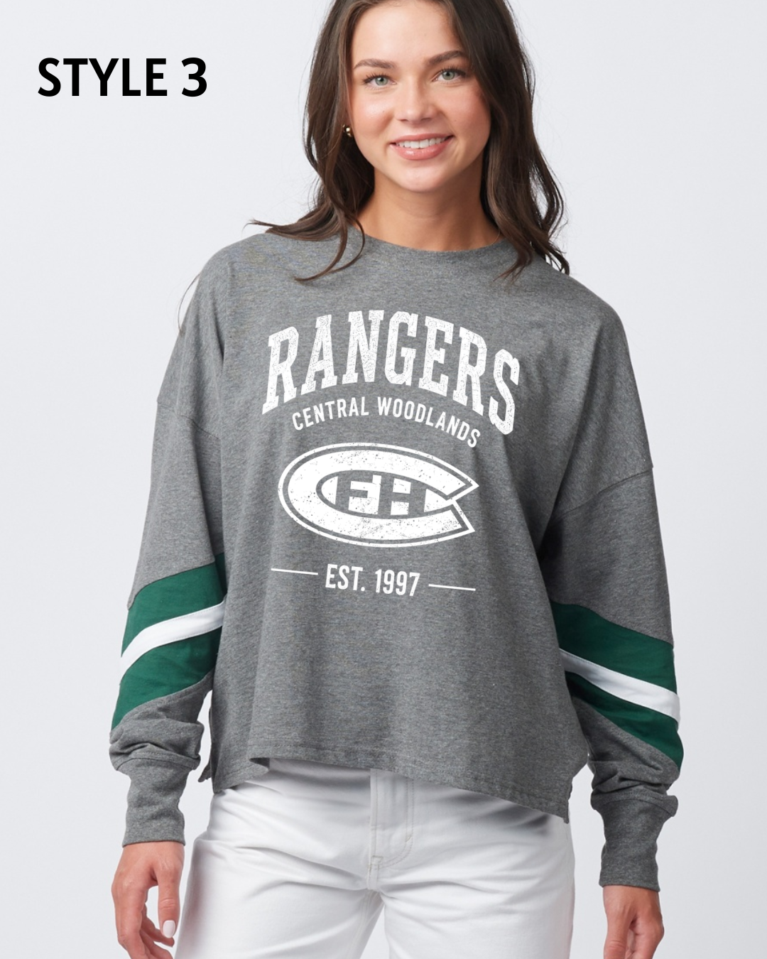 Women's Boxy Long Sleeve Central Spirit