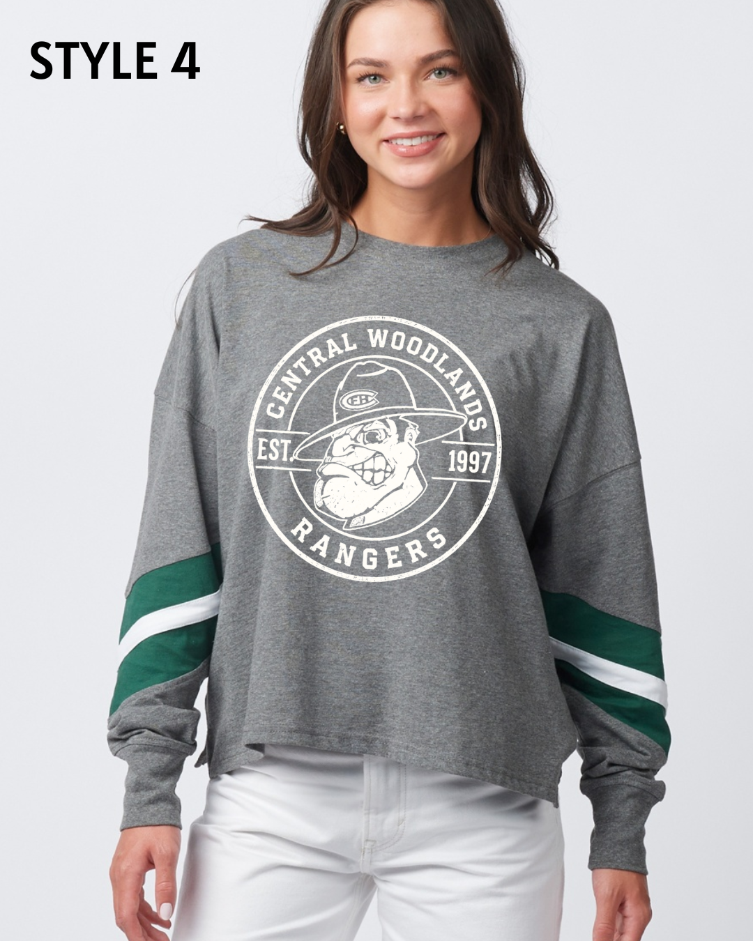 Women's Boxy Long Sleeve Central Spirit