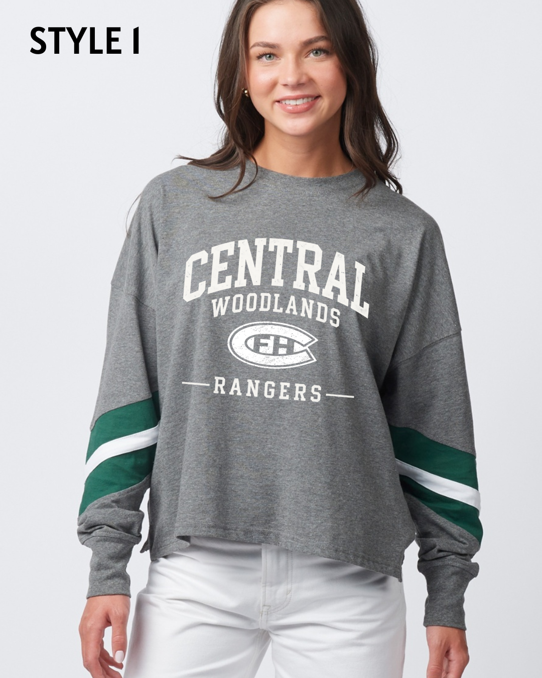 Women's Boxy Long Sleeve Central Spirit