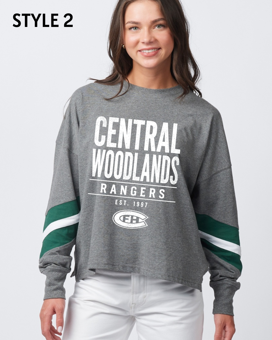 Women's Boxy Long Sleeve Central Spirit