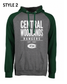 Colorblock Fleece Hoodie Central Spirit