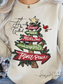 Prince of Peace Crewneck | Christmas tree pullover | DTF Prince of Peace | Christian Crew | Casual Christian Christmas Wear