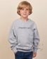 Prayers up. Crewneck for the seasons in life.
