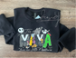 This Mama Loves Her Nightmares Crewneck l This Mama Loves Her Nightmare Shirt l Nightmare Before Christmas Crewneck l Nightmare Before Xmas