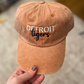 Detroit Tiger Embroidered baseball cap - terracotta orange