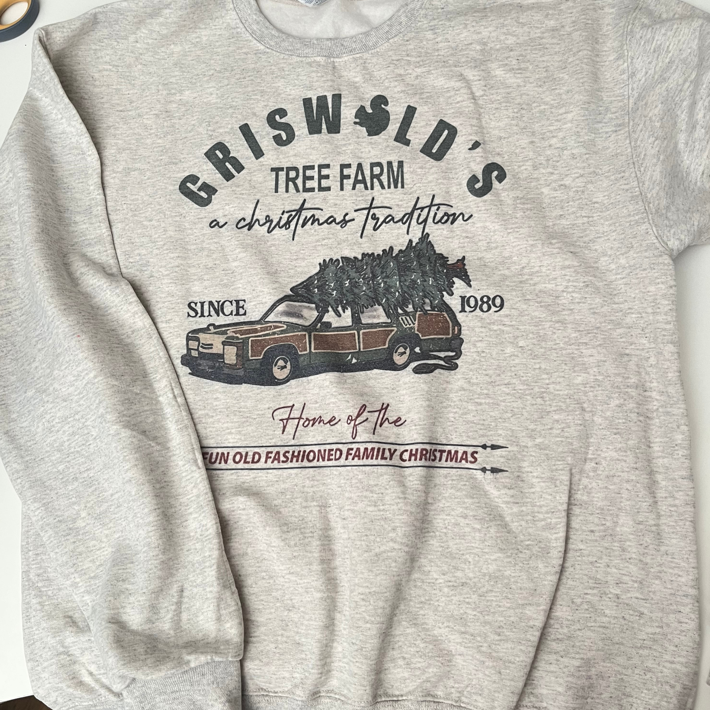 Griswold's Christmas Retro Sublimated Crew