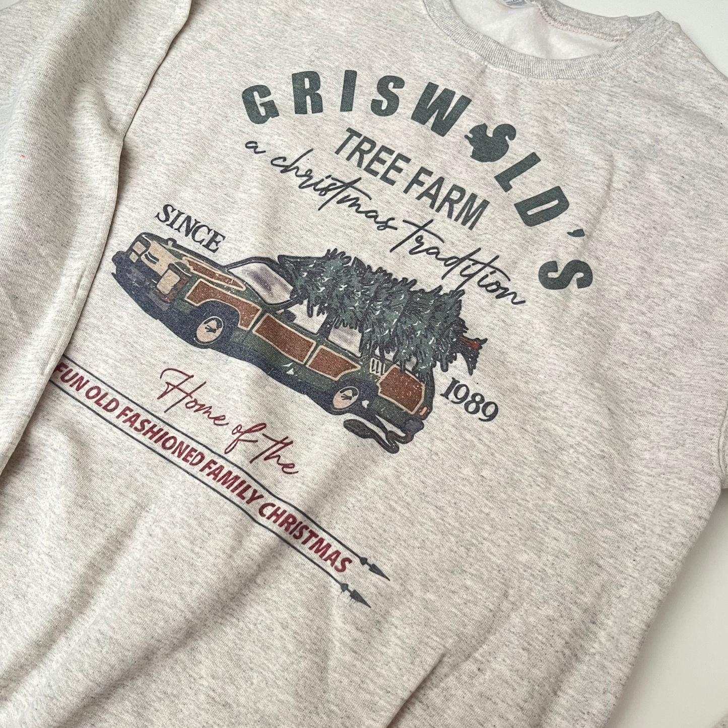 Griswold's Christmas Retro Sublimated Crew