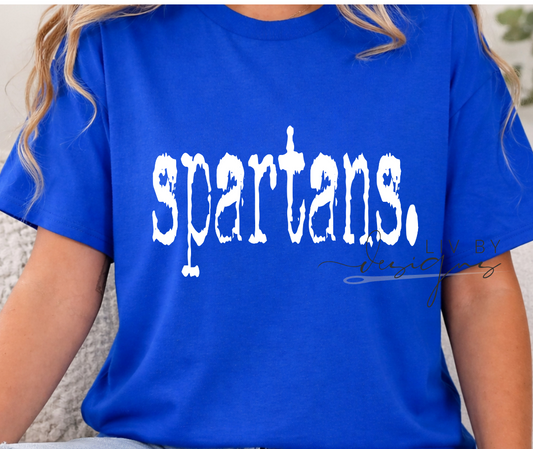 Spartan Comfort Colors® Tee | Vintage Spartan Pride Shirt