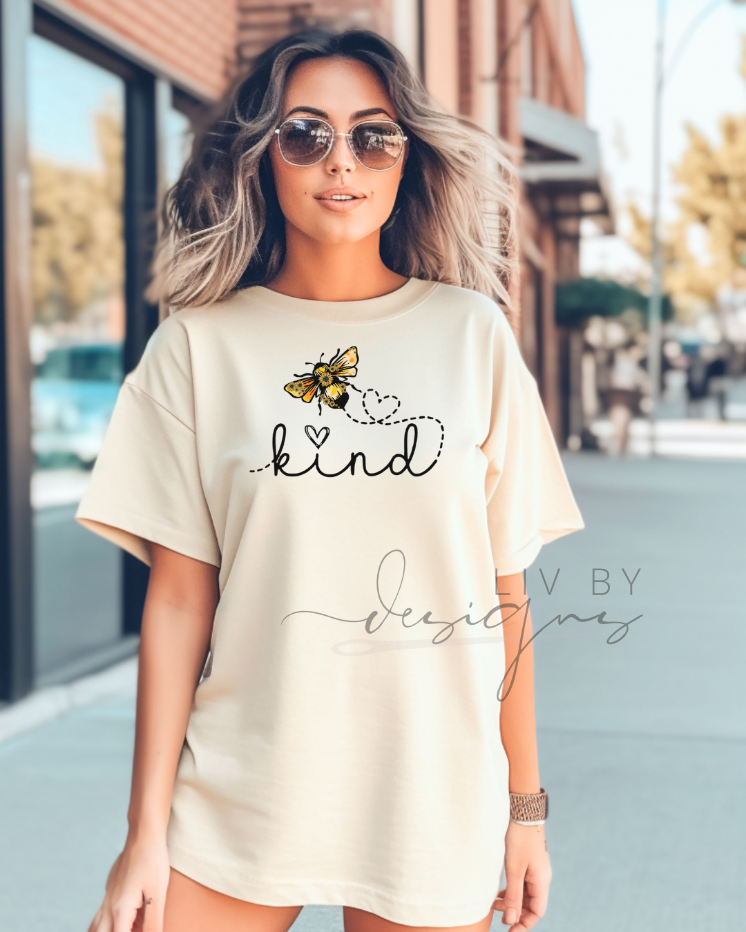 Bee Kind T-Shirt | Comfort Colors Faith Shirt | Inspirational Scripture Tee | DTF Print | Christian Gift | Be Kind Shirt