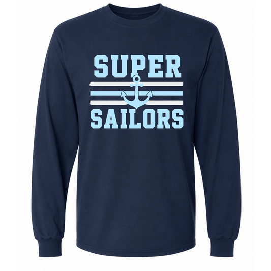 Super Sailors Block Tee or Long Sleeve
