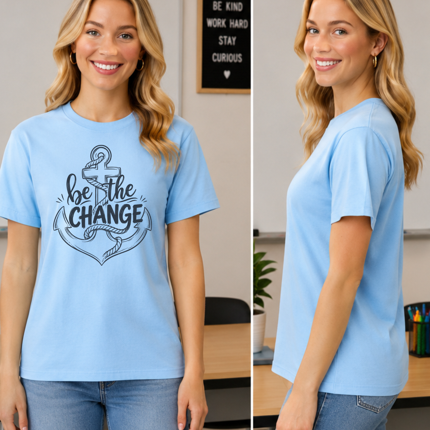 Be the Change Simple design
