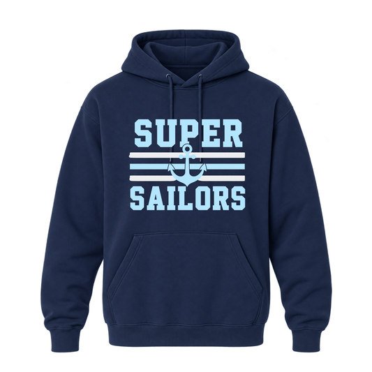 Super Sailors Crewneck or Hoodie