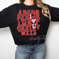"ABC I Love You" Valentine's Crewneck Sweater | Teacher Crew for Valentine's Day | Daily Love Wear