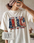 America Patriotic Shirt | Vintage USA Fourth of July Tee | Unisex Patriotic Graphic T-Shirt __etsy:8117289442