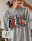 America Patriotic Shirt | Vintage USA Fourth of July Tee | Unisex Patriotic Graphic T-Shirt __etsy:8165197351