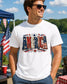 America Patriotic Shirt | Vintage USA Fourth of July Tee | Unisex Patriotic Graphic T-Shirt __etsy:8117289470