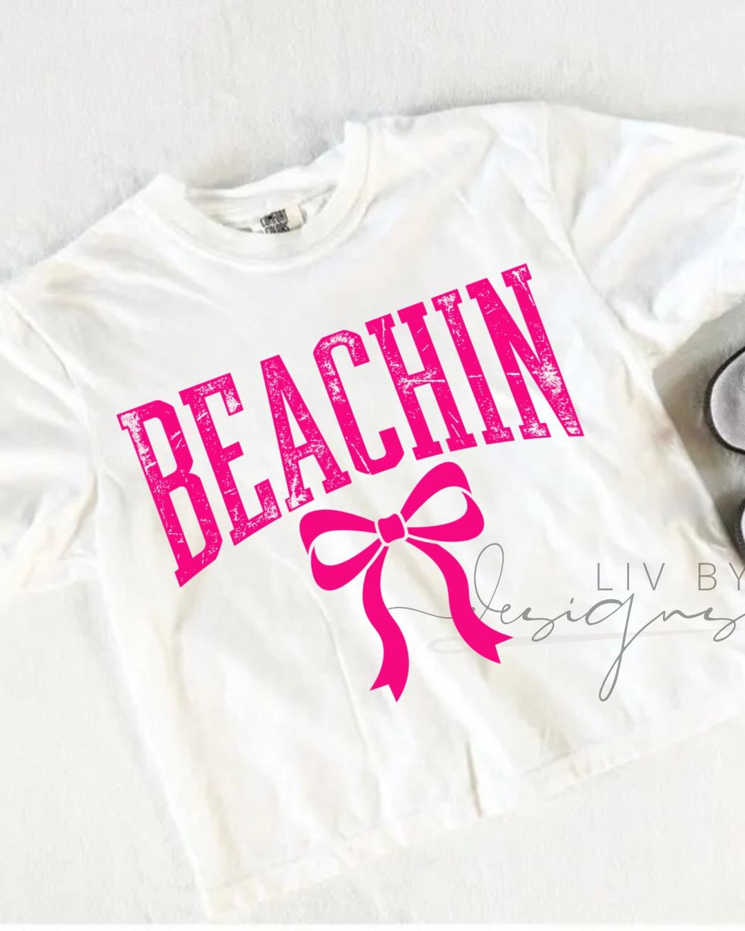 BEACHIN Comfort Colors Crop Top __etsy:8090838427