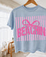 Beach Bow Graphic Crop Top | Comfort Colors __etsy:8042930240