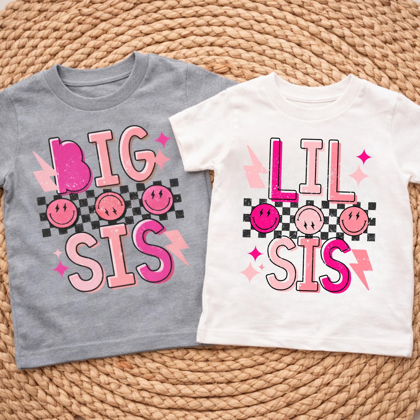 Big Sis Shirt for Pregnancy Announcement | Big Sibling Reveal Toddler Tee | Personalized Big Sis Shirt | Lil Sis Tshirt | Matching Toddler