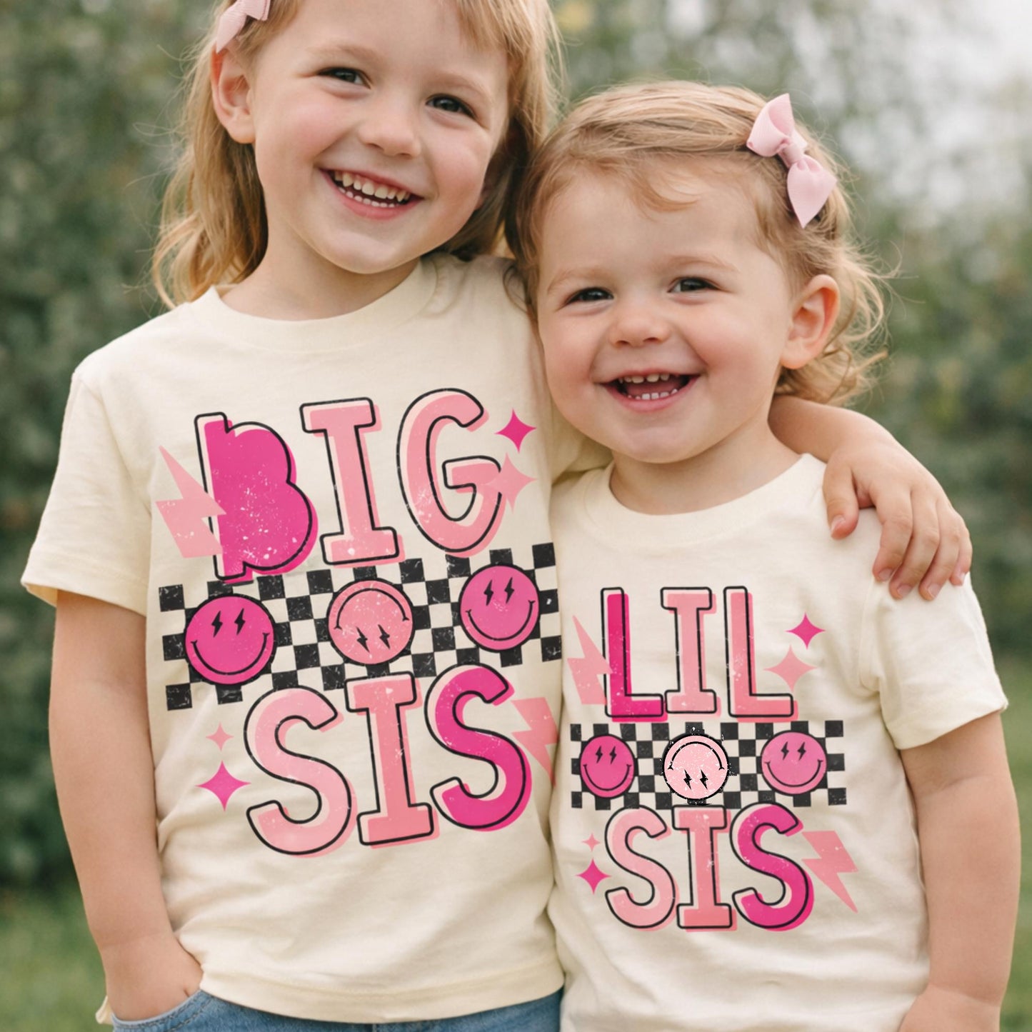 Big Sis Shirt for Pregnancy Announcement | Big Sibling Reveal Toddler Tee | Personalized Big Sis Shirt | Lil Sis Tshirt | Matching Toddler