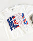 Big and Bold Mama Fourth of July USA Graphic Crop Top | Comfort Colors Patriotic 250th Anniversary Cropped T-shirt for the 4th of July __etsy:8105625246