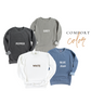Splatter Detroit Football Crewneck Sweatshirt | Sunday Football, Detroit Style | Game Day Pullover | Detroit Football Fan Gift