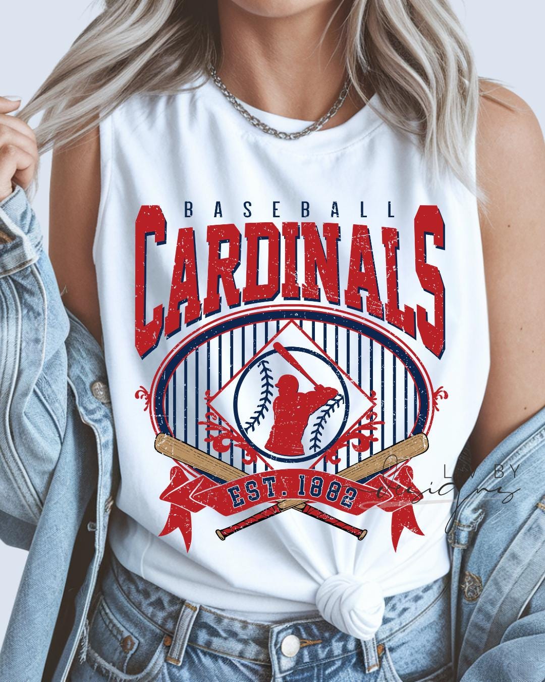 Cardinals Baseball Tank Top | Vintage St Louis Graphic Summer Shirt __etsy:8120001436