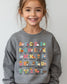Faith-based ABC design on Rabbit Skins crewneck