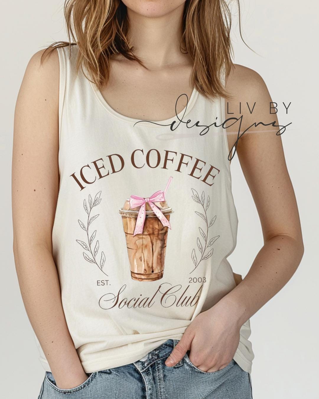 Comfort Colors Social Club Graphic Tank Top | Coffee Lover Top for the summer days, Matching Besties Tops for Vacations
