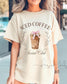 Comfort Colors Social Club Graphic Tee | Coffee Lover Shirt