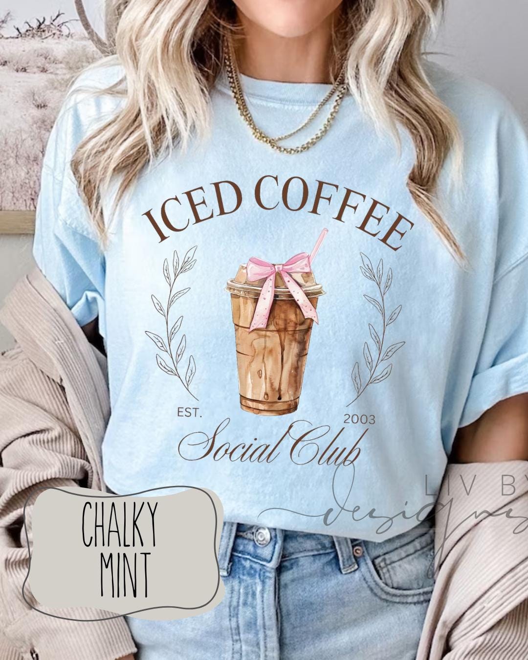 Comfort Colors Social Club Graphic Tee | Coffee Lover Shirt