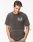 “Man wearing DAD EST 2022 shirt”
