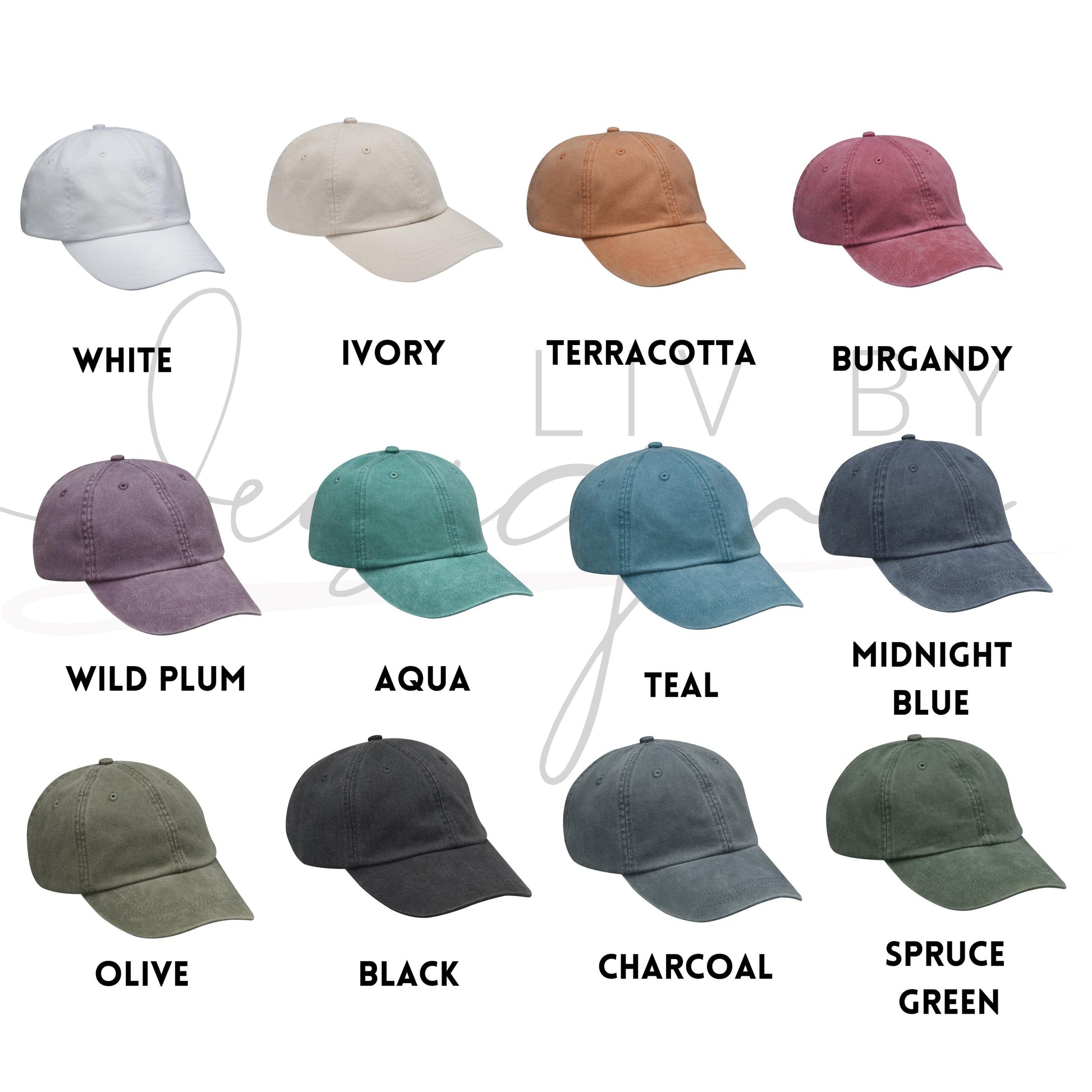 Custom Dad Hat Adjustable | Embroidered Adams Pigment-Dyed Cap | Personalized Dad or Grandpa Gift | Father’s Day Hat | Custom Name Cap