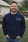 Custom Embroidered Mama & Dad Sweatshirt, Personalized Matching Crewnecks With Names On Sleeve, Baby Shower Gift, New Parents Gift