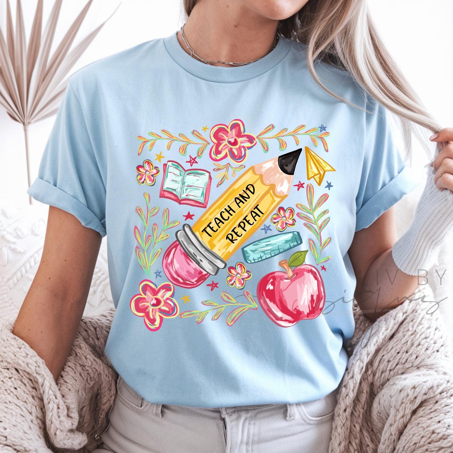 Custom name Teacher Tee Comfort Color  | Matching Bestie Teacher Tees Teacher Appreciation Gift for Elementary Teacher, Custom saying school
