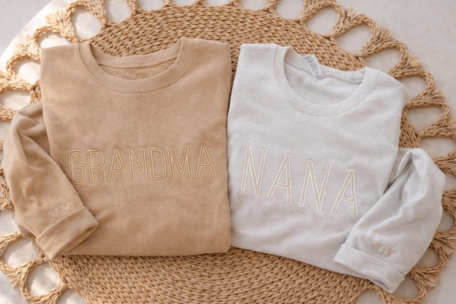 Customized Gift for Grandma, Personalized Mother's Day gift  | Family Keepsake Sweater for Mom, Grandma, Aunt