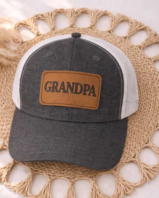Customized patch Dad Hat | Personalized Ultimate Trucker Cap for Father