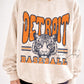 Detroit Baseball Tiger Crewneck Sweatshirt | Game Day Apparel, Unisex Fleece