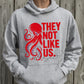 Detroit Hockey Octopus Crewneck | "They Not Like Us" Gildan Sweatshirt