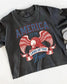 Fourth of July Cropped Tshirt, Patriotic Retro Cropped tee, Comfort Colors Boxy Tee | Patriotic land of the free, USA Retro Shirt