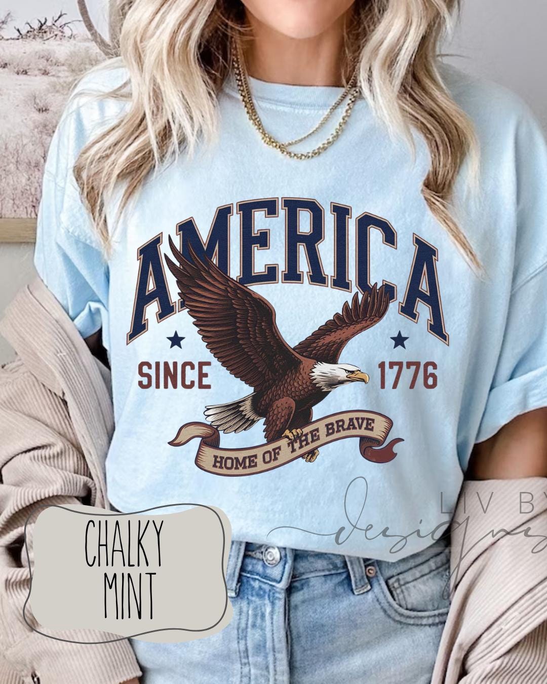 Fourth of July Tshirt, Patriotic Retro tee, Comfort Colors Tee | Patriotic floral Graphic, USA Retro Shirt