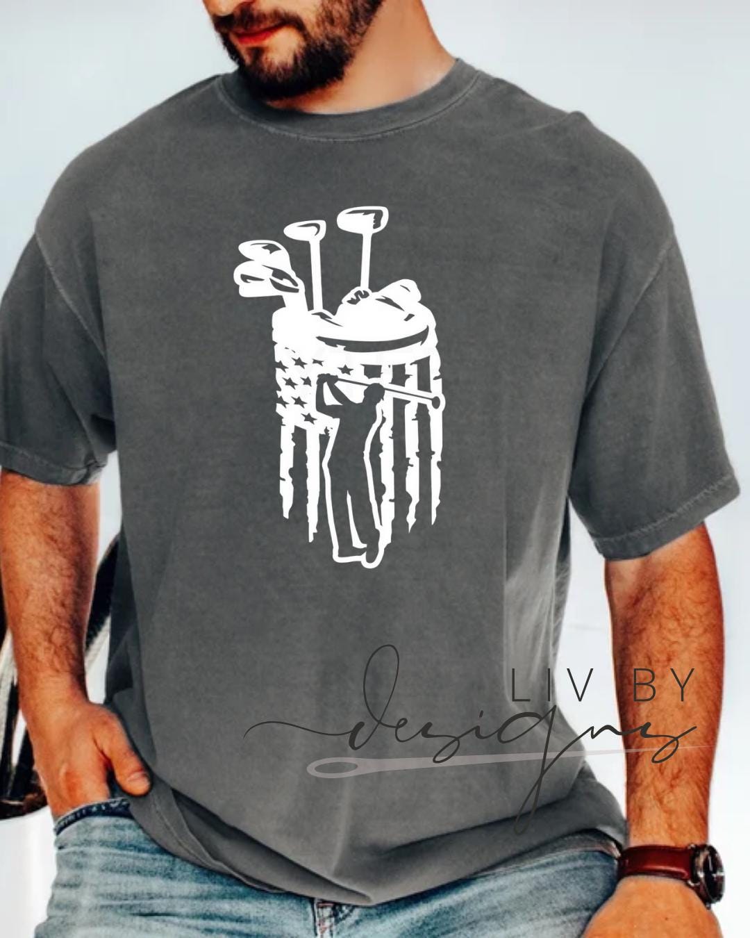 Funny Golf Comfort Colors Tee – DTF Graphic, Golf Lover Gift