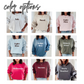 I send my Prayers up. Crewneck for the seasons in life.