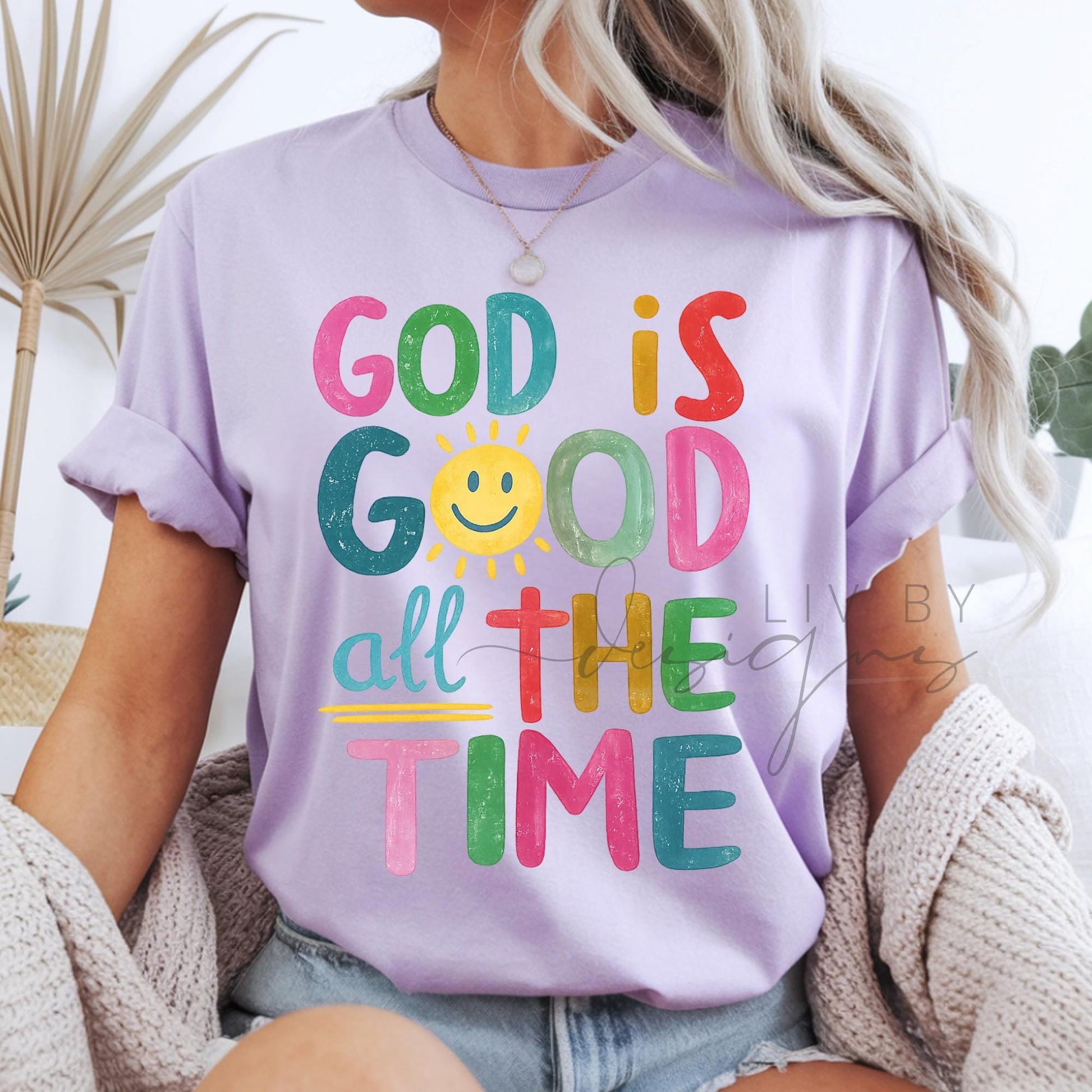 God Is Good Christian Tee | Faith Based Comfort Colors Tee | Gift for Her