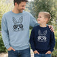 Hip Hop Bunny Easter Crewneck | Bella + Canvas Unisex Sweatshirt | Trendy Easter Bunny Pullover | Spring Graphic Crew