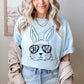 Hip Hop Bunny T-Shirt, Easter Spring Comfort Colors Apparel, DTF Graphic Tee